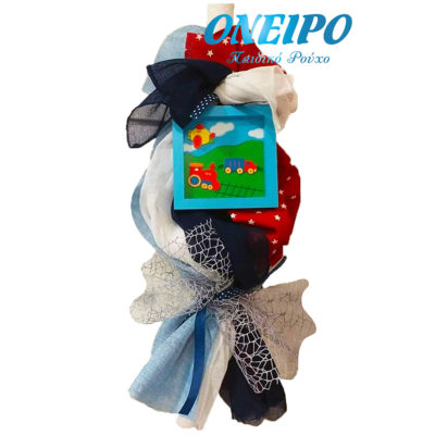 Χειροποίητη Λαμπάδα με καδράκι