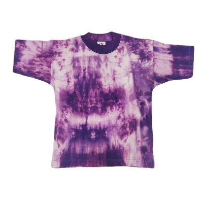 Μπλουζάκι tie dye μωβ