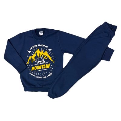 Φόρμα mountain σετ μπλε