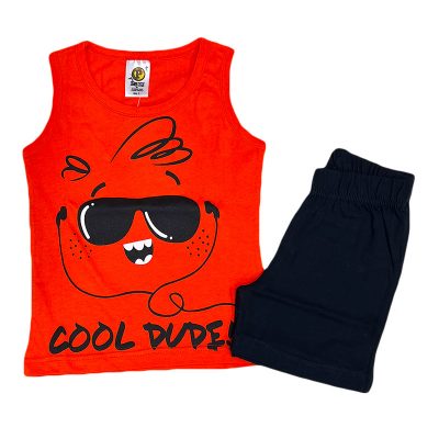 Σετ μακό cool dude πορτοκαλί