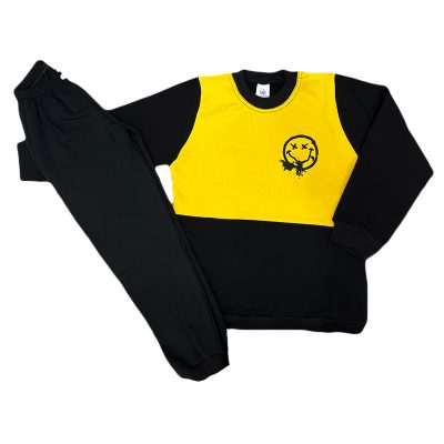 Φόρμα χαμόγελο κίτρινο/μαύρο