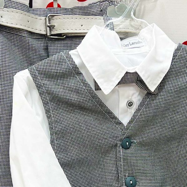 Κοστούμι Guy Laroche με μοντγκόμερι - Image 3