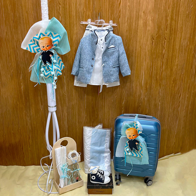 Ολοκληρωμένο πακέτο βάπτισης Guy Laroche “Baby Boss” 315€