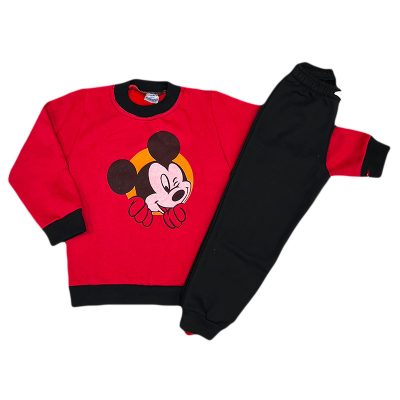 Σετ φόρμα μίκυ κόκκινο/μαύρο