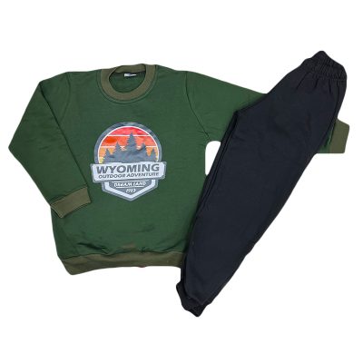 Σετ φόρμα Wyoming πράσινο σκούρο