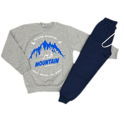 Φόρμα mountain γκρι/μπλε