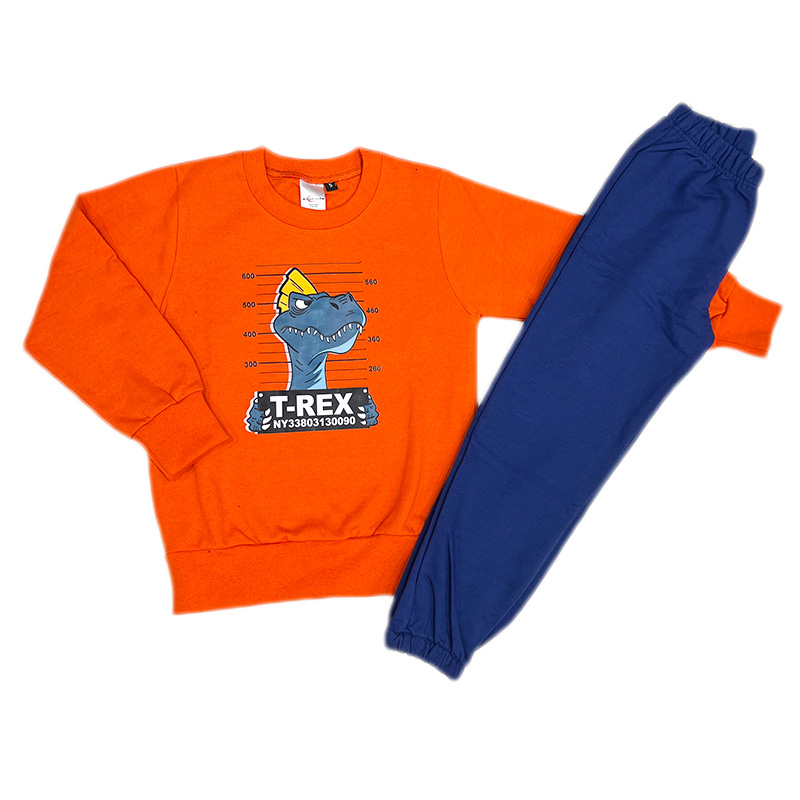 Φόρμα t-rex πορτοκαλί