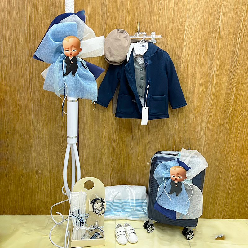 Ολοκληρωμένο πακέτο βάπτισης Guy Laroche “baby boss” 320€