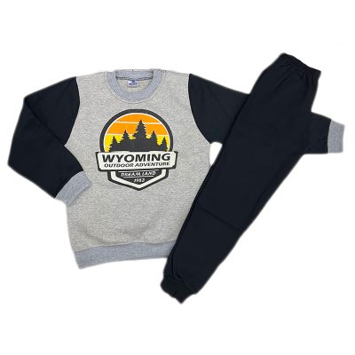 Φόρμα Wyoming γκρι/μαύρο