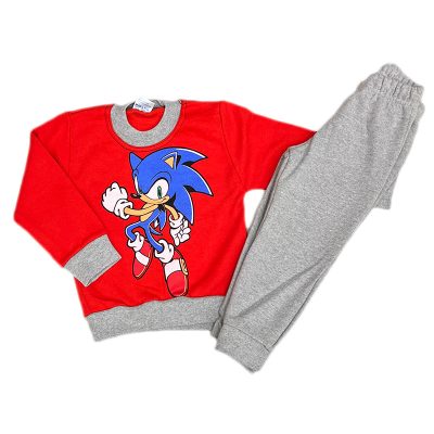 Φόρμα sonic πορτοκαλί/γκρι