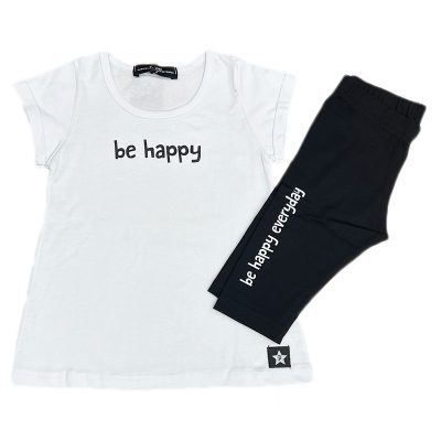 Σετ κάπρι be happy λευκό