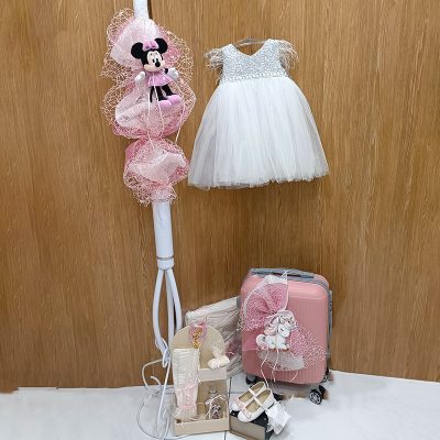 Ολοκληρωμένο πακέτο βάπτισης Baby Mary 290€