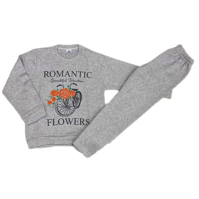 Σετ romantic πλεκτό ασημί