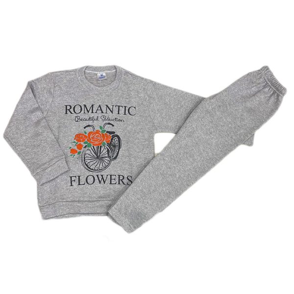 Σετ romantic πλεκτό ασημί