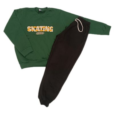 Φόρμα skating κυπαρισσί/μαύρο