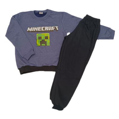 Φόρμα minecraft μπλε με νερά