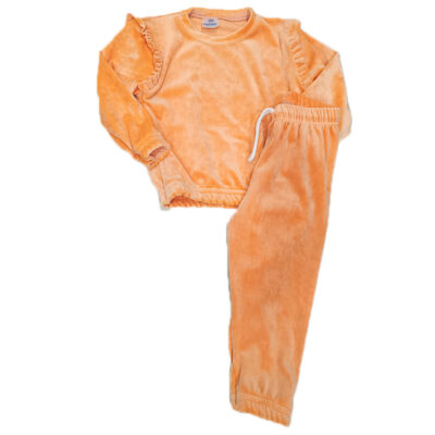 Φόρμα βελουτέ ροδακινί