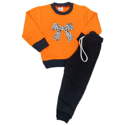 Φόρμα φιογκάκι πορτοκαλί