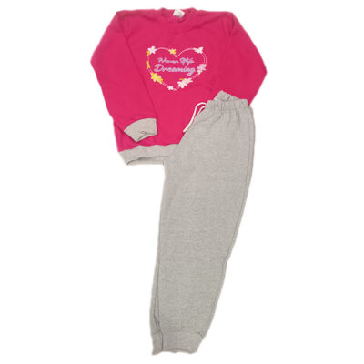 Φόρμα never stop dreaming φουξ/γκρι