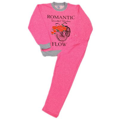 Φόρμα romantic ροζ έντονο