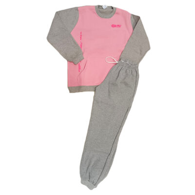 Φόρμα ροζ/γκρι