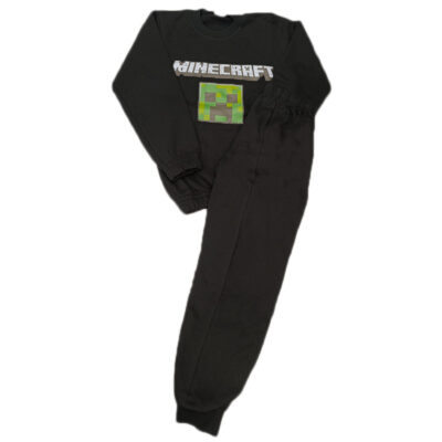 Φόρμα minecraft μαύρη