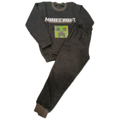 Φόρμα minecraft γκρι σκούρο