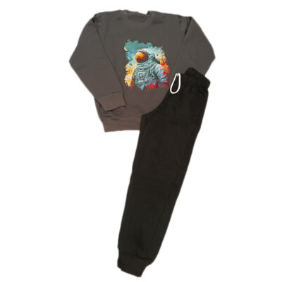 Φόρμα αστροναύτης ποντικί/μαύρο