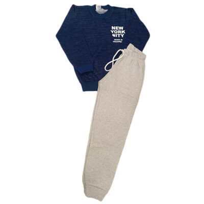 Φόρμα new york μπλε/γκρι