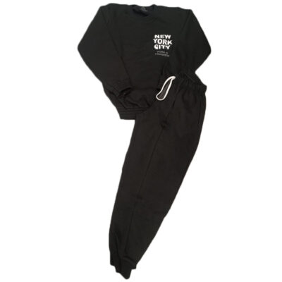 Φόρμα new york σετ μαύρο