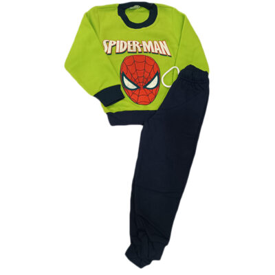 Φόρμα spiderman λαχανί φλις