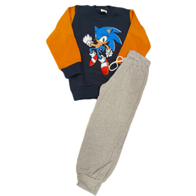 Φόρμα sonic μπλε(ταμπά)/γκρι