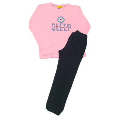 Πιτζάμα sleep ροζ