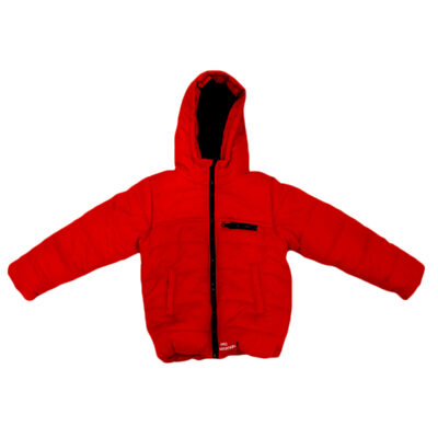 Μπουφάν κόκκινο με λάστιχο
