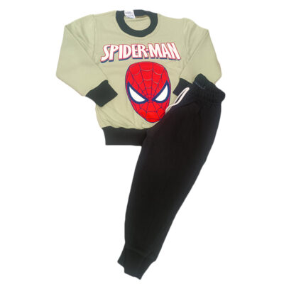 Φόρμα spiderman φυστικί