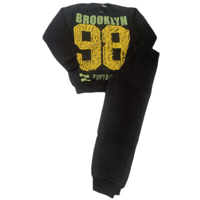 Φόρμα brooklyn 98 μαύρο(κίτρινο)