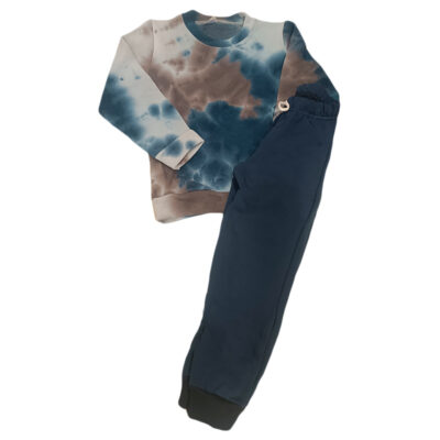 Φόρμα αχνούδιαστη tie dye