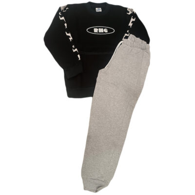 Φόρμα μαύρο/γκρι 