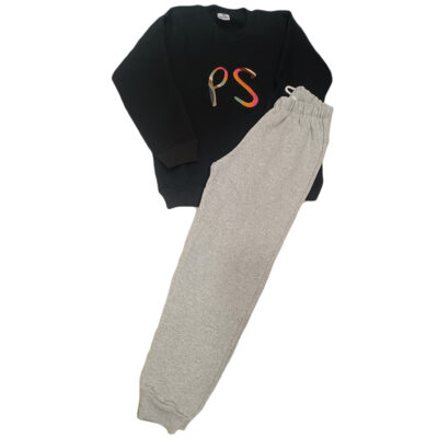 Φόρμα ps μαύρο/γκρι