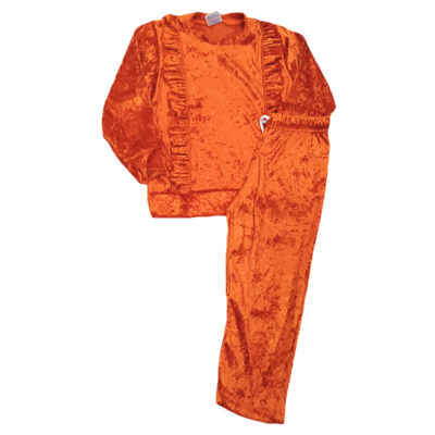 Φόρμα βελουτέ πορτοκαλί