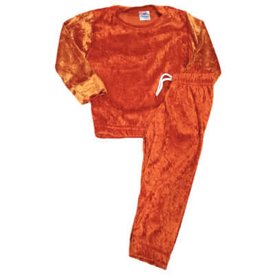 Φόρμα βελουτέ πορτοκαλί