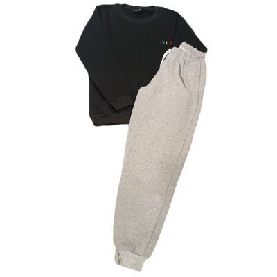 Φόρμα μαύρο/γκρι