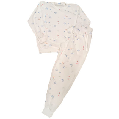 Πιτζαμάκι λευκό