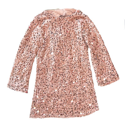 Φόρεμα βελουτέ με πούλιες σάπιο μήλο