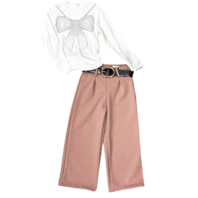 Σετ με παντελόνα σάπιο μήλο