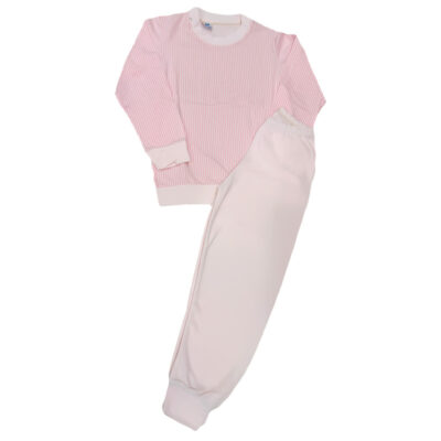 Πιτζαμάκι καρό ροζ