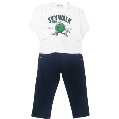 Σετ skywalk λευκό/μπλε