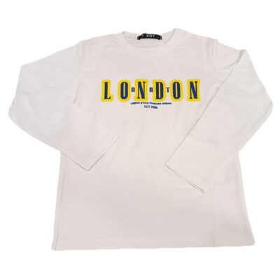 Μπλουζάκι london λευκό