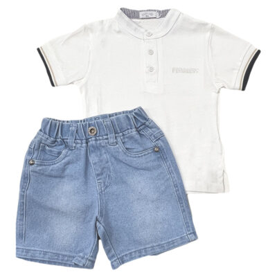 Σετ με τζιν βερμούδα 