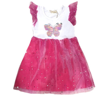 Φόρεμα πεταλούδα φουξ